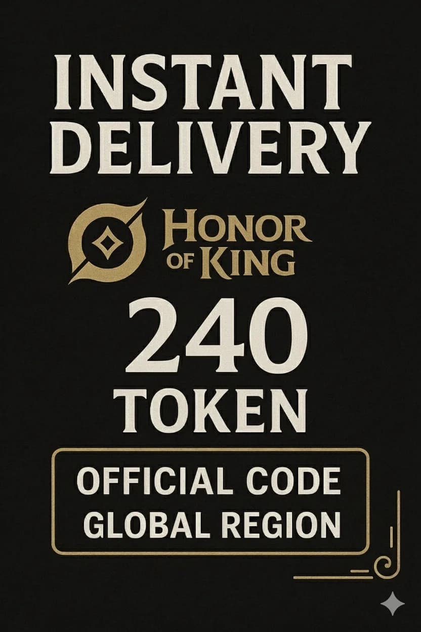 ئۆنەر ئۆف کینگز 240 Tokens · Honor of Kings