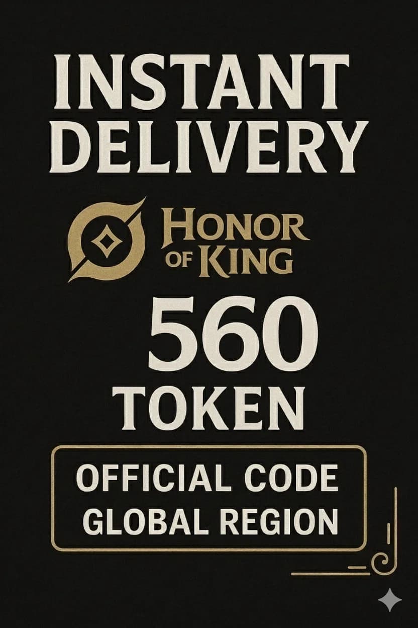 ئۆنەر ئۆف کینگز 560 Tokens · Honor of Kings
