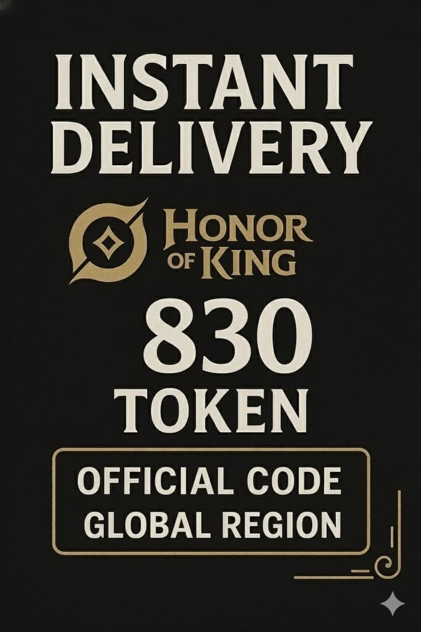 أونر أوف كينجز 830 Tokens · Honor of Kings