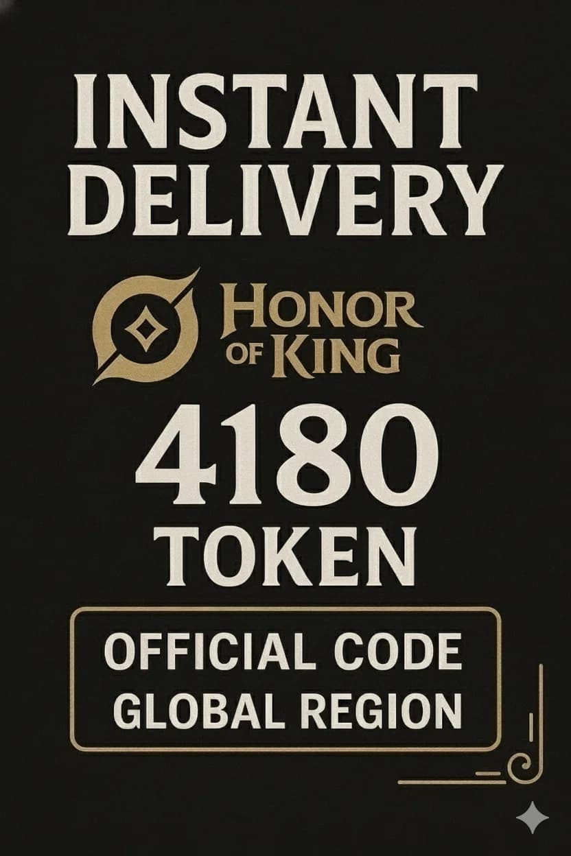 ئۆنەر ئۆف کینگز 4180 Tokens · Honor of Kings