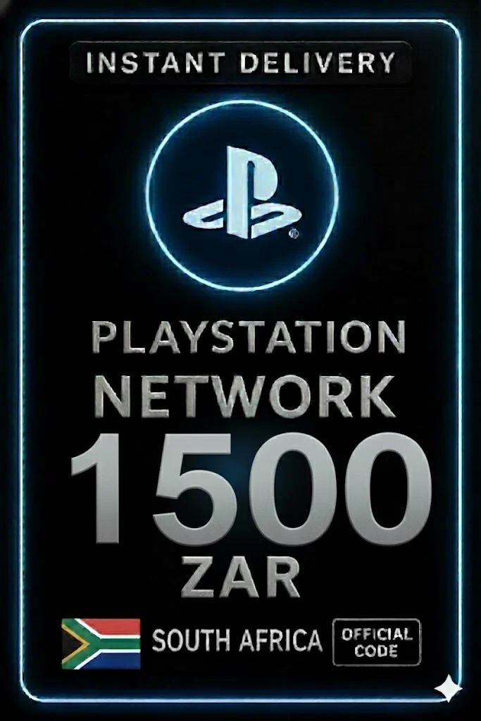 Playstation PSN Card 1500 ZAR