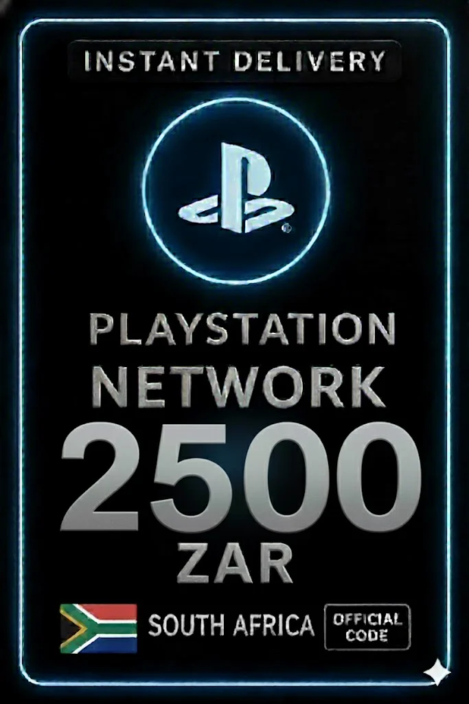 Playstation PSN Card 2500 ZAR
