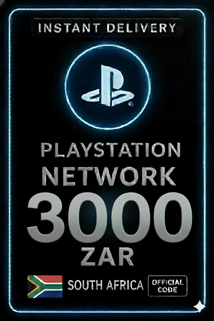 پلەیستەیشن PSN Card 3000 ZAR · PlayStation