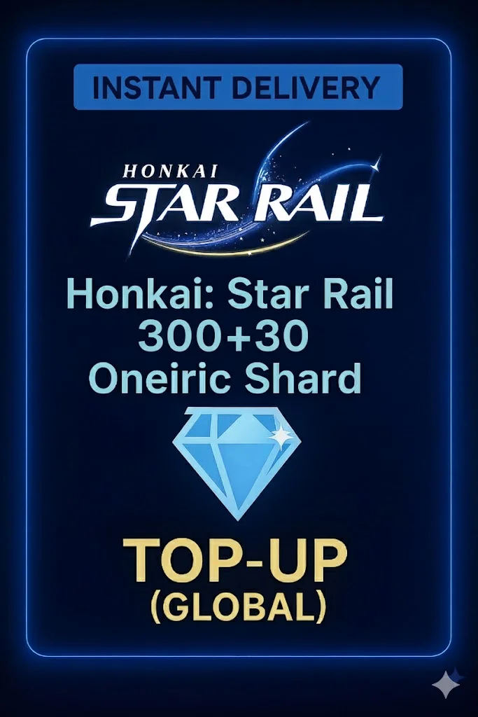 Honkai: Star Rail 300+30 Oneiric Shard (Türkiye)