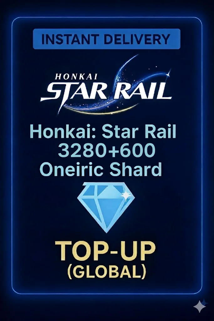 Honkai: Star Rail 3280+600 Oneiric Shard Top UP (Türkiye)