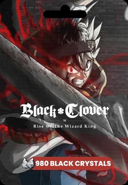 بلاك كلوفر موبايل 980 Black Crystals · Black Clover Mobile