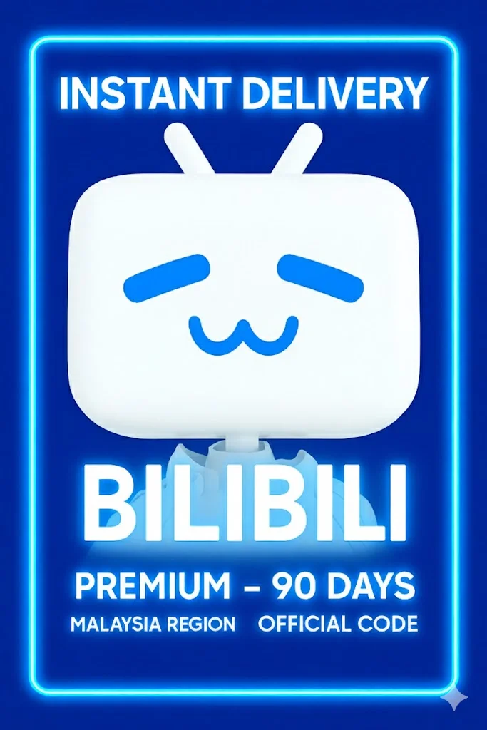 Bilibili Premium - 90 Days (Malaysia)