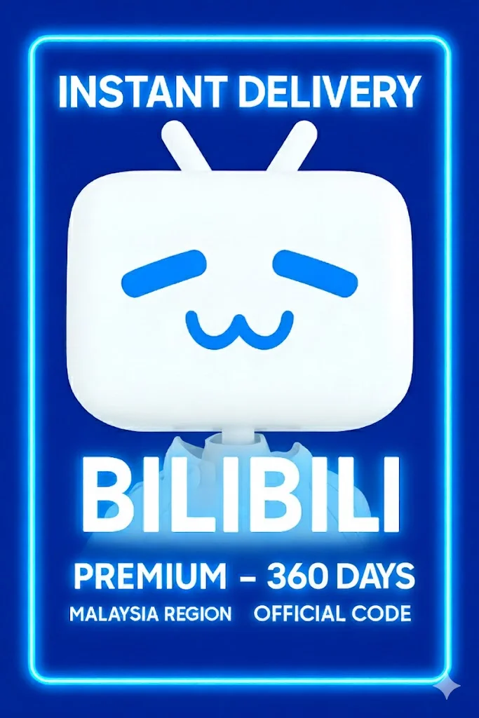 Bilibili Premium - 360 Days (Malaysia)