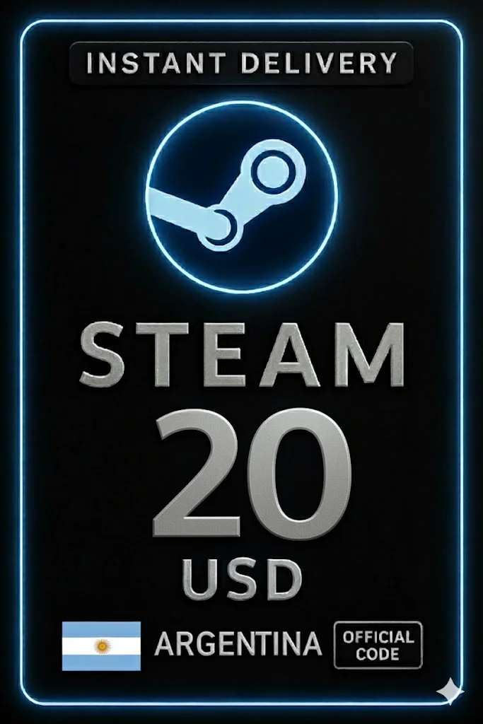 ستيم Code - 20 USD (Argentina) · Steam