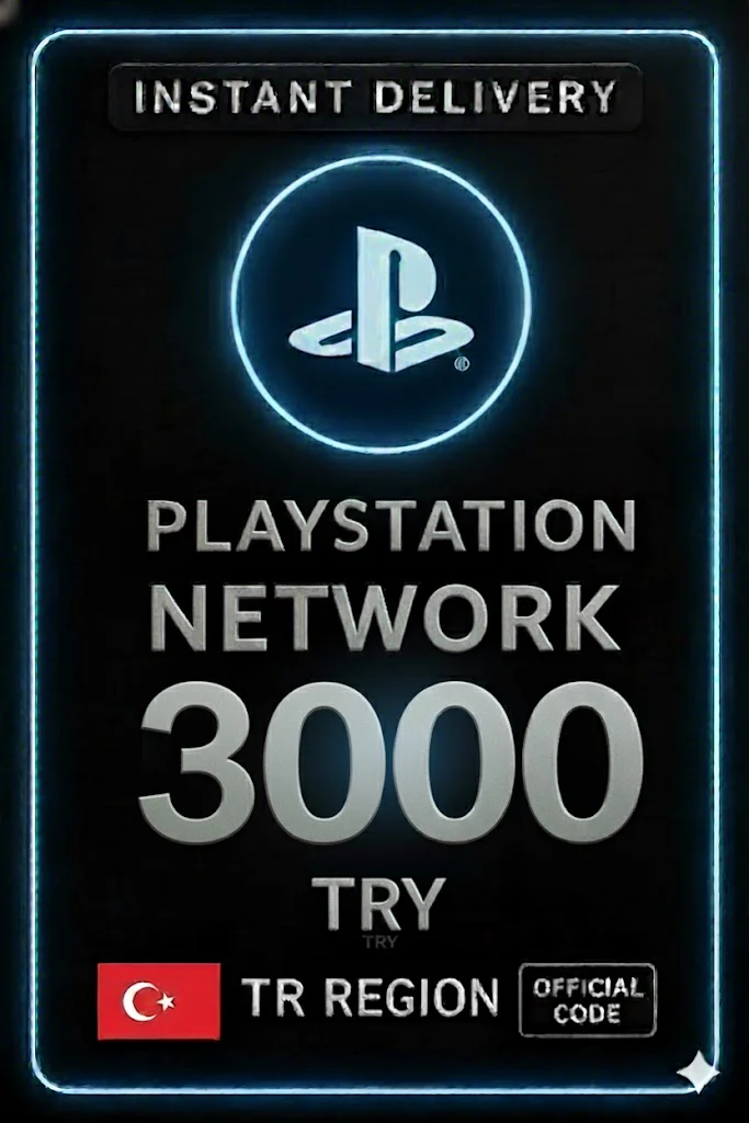 PSN Card - Türkiye - 3000 TRY