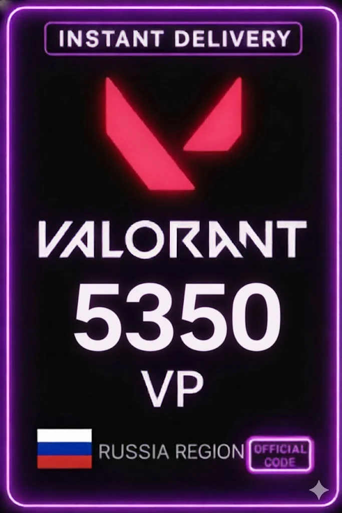 ڤالۆرانت 5350 VP ( Russia Server ) · Valorant
