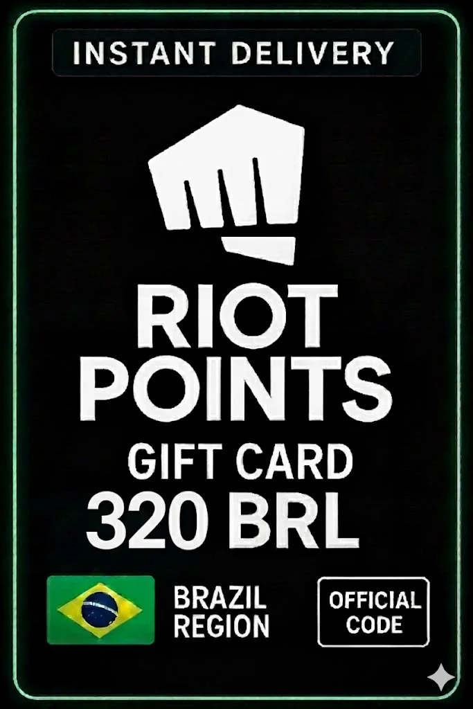 ڕایۆت Points 320 BRL · Riot