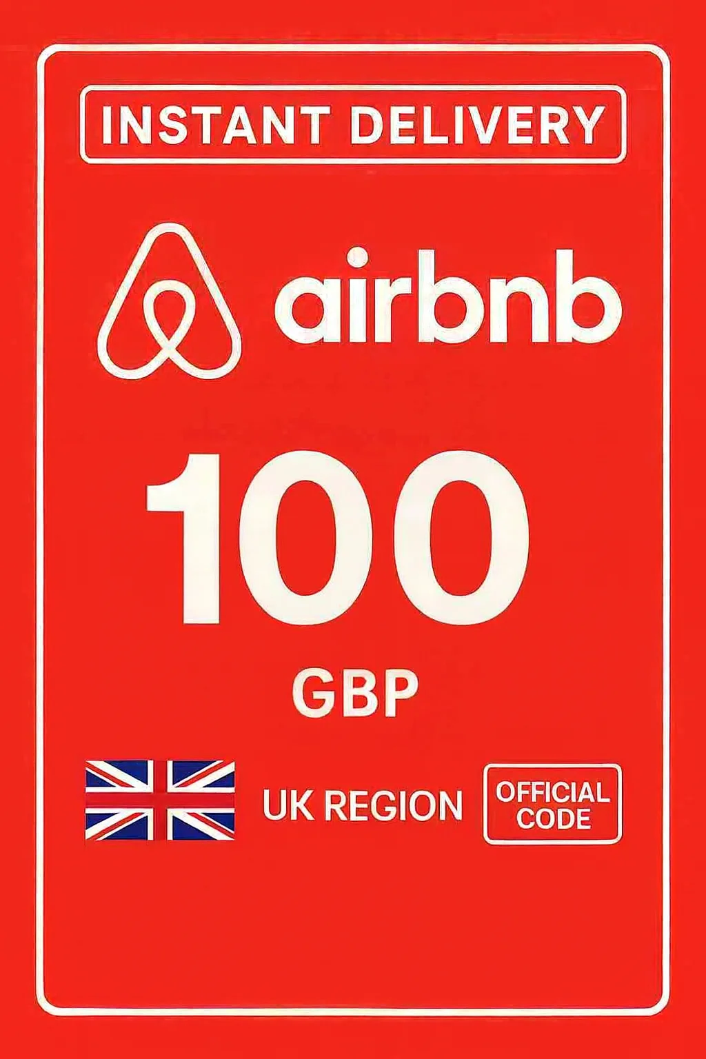 Airbnb Gift Card - 100 GBP