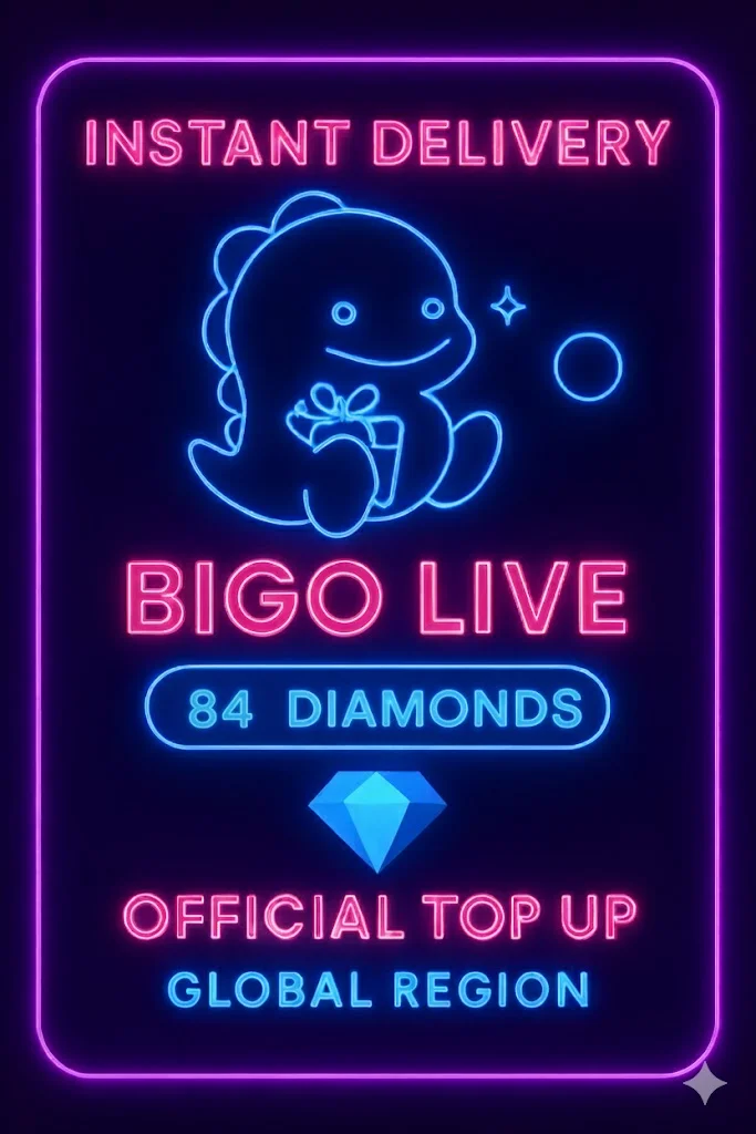 Bigo Live - 84 Diamonds (Top-Up)