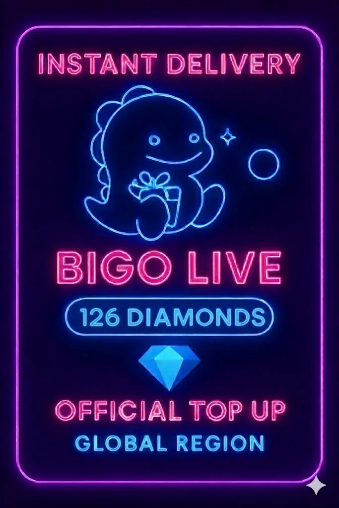 Bigo Live - 126 Diamonds (Top-Up)
