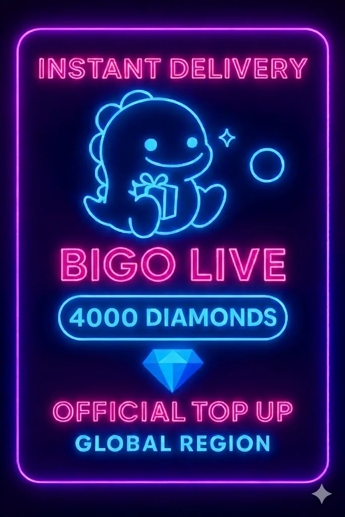 Bigo Live - 4000 Diamonds (Top-Up)