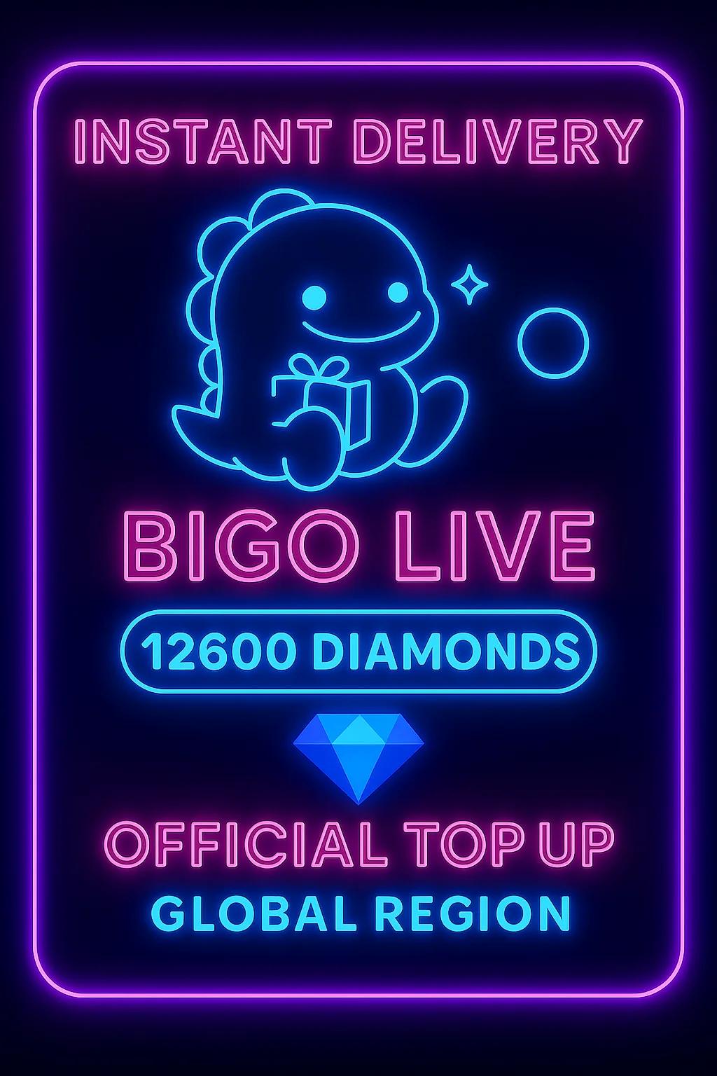 Bigo Live - 12600 Diamonds (Top-Up)