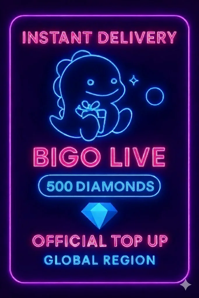 Bigo Live - 500 Diamonds