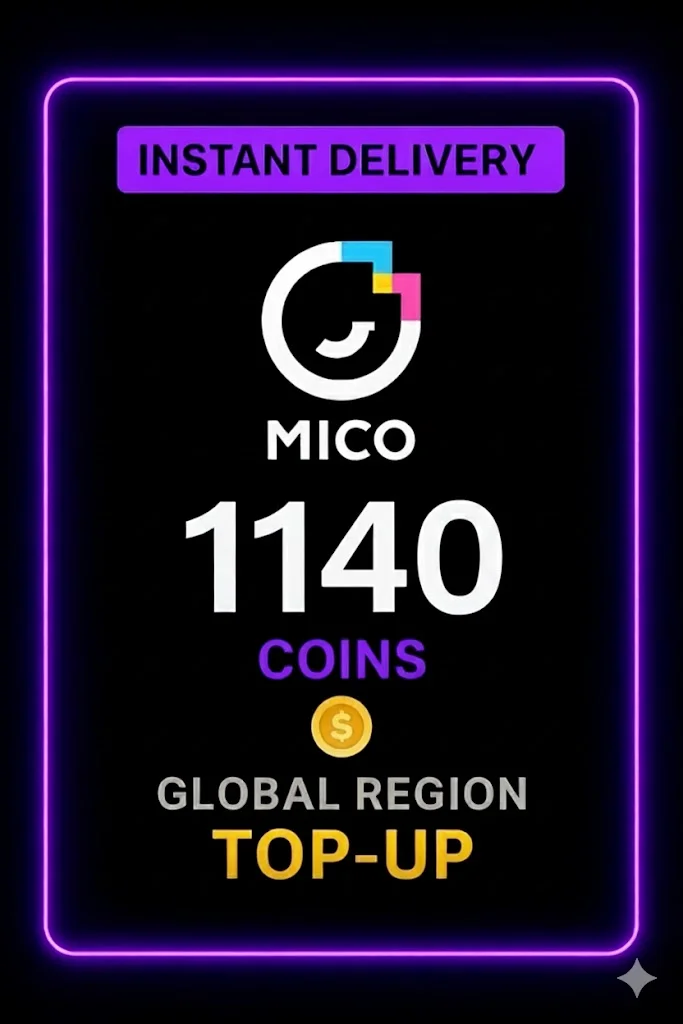 Mico Live - 1140 Coins Top-Up