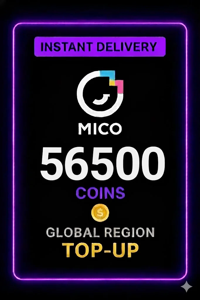 Mico Live - 56500 Coins Top-Up