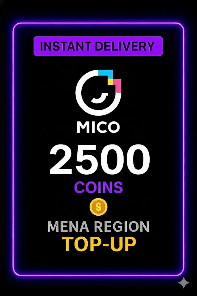 Mico Live - 2500 Coins Top-Up