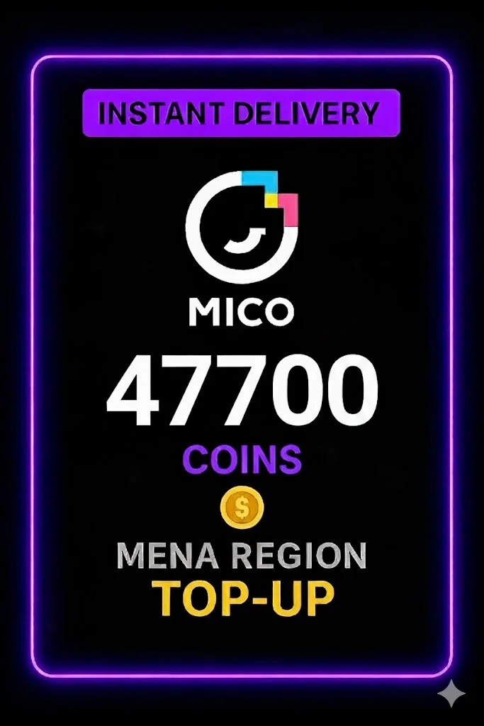 Mico Live - 47700 Coins Top-Up (MENA)