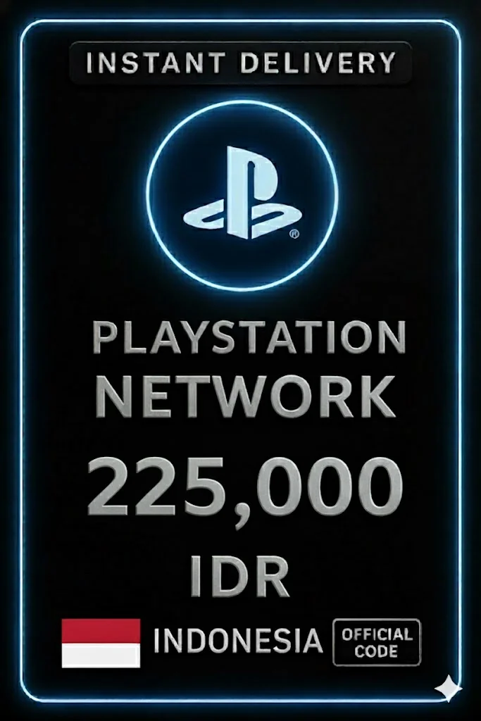 پلەیستەیشن PSN Card 225,000 Rp (ID) · PlayStation