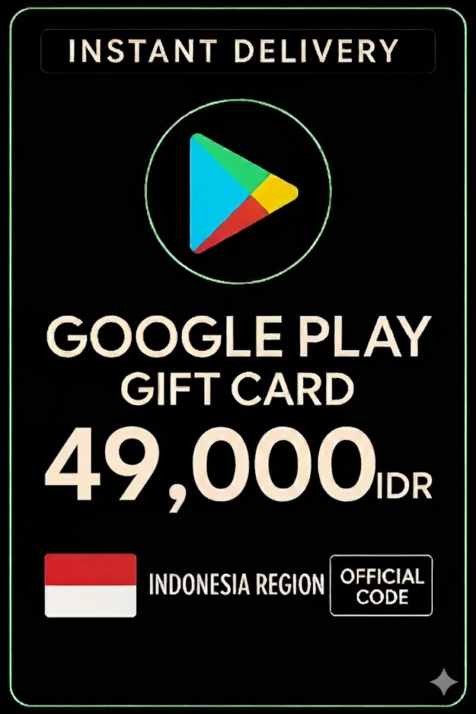Google Play Gift Card - Indonesia IDR 49.000