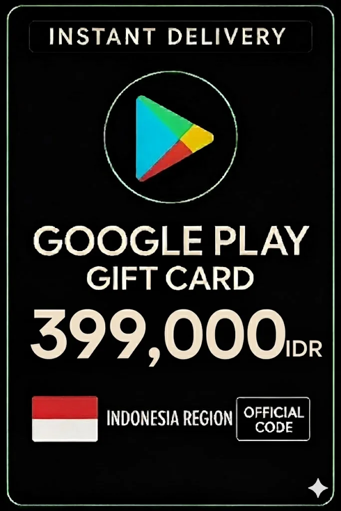 Google Play Gift Card - Indonesia IDR 399.000