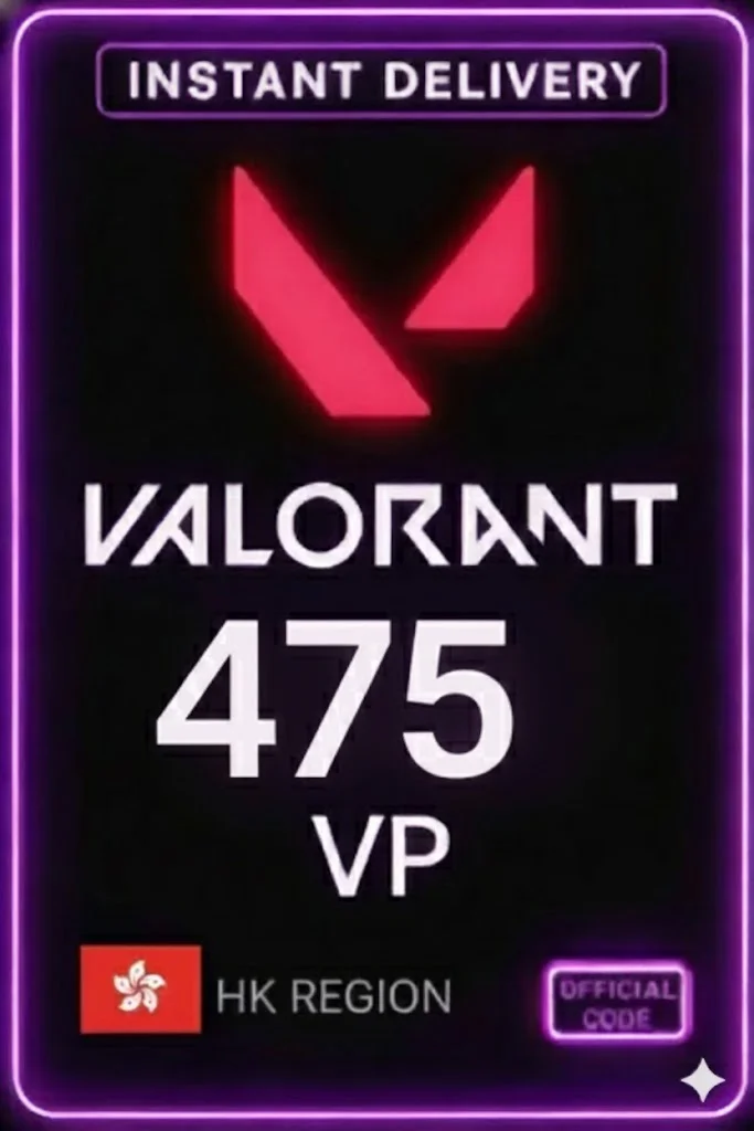 خاڵەکانی ڤالۆرانت - 475 VP (Hong Kong) · Valorant Points