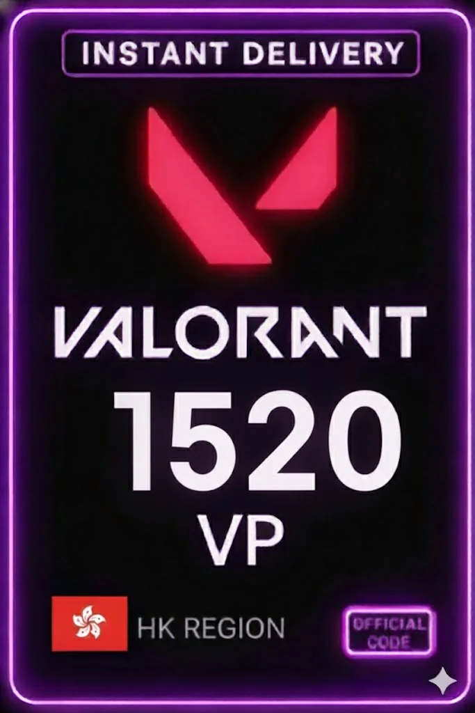 نقاط فالورانت - 1520 في بي (Hong Kong) · Valorant Points