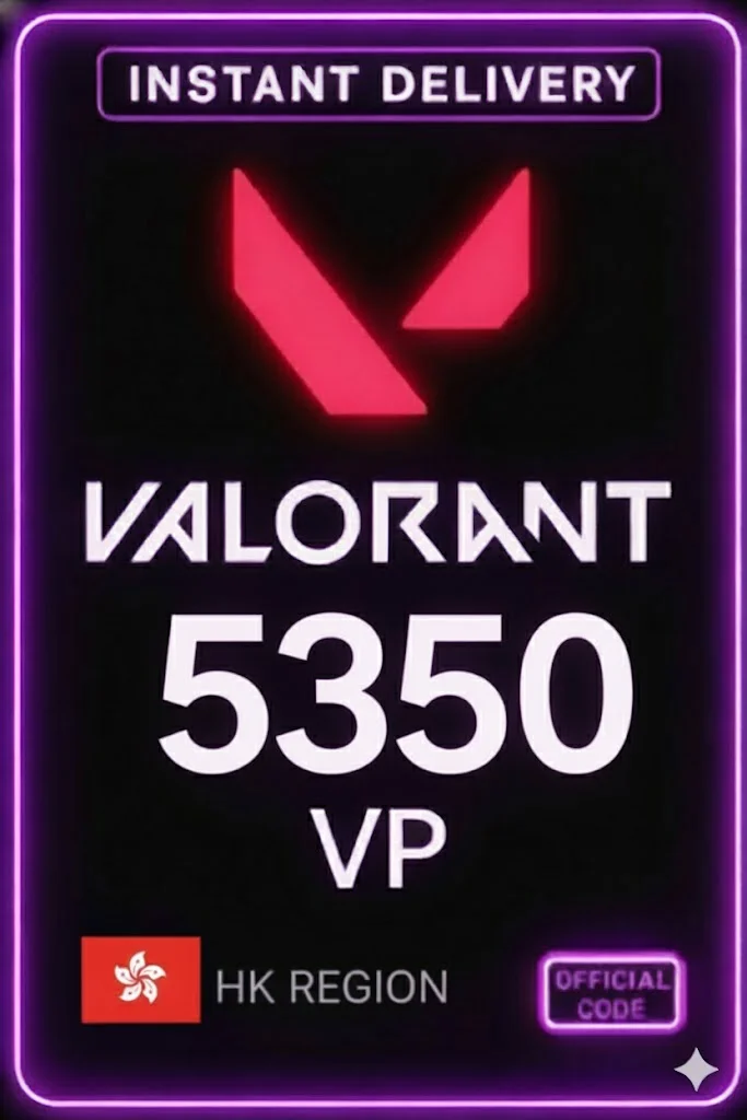 نقاط فالورانت - 5350 في بي (Hong Kong) · Valorant Points