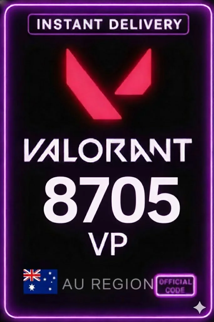 نقاط فالورانت - 8705 في بي (Australia) · Valorant Points