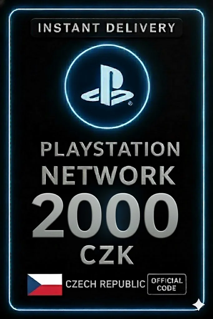 PSN Card Czech Republic - 2000 CZK (CZ)