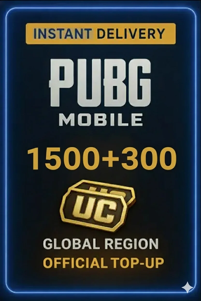 PUBG Mobile 1500+300 UC - Top-Up