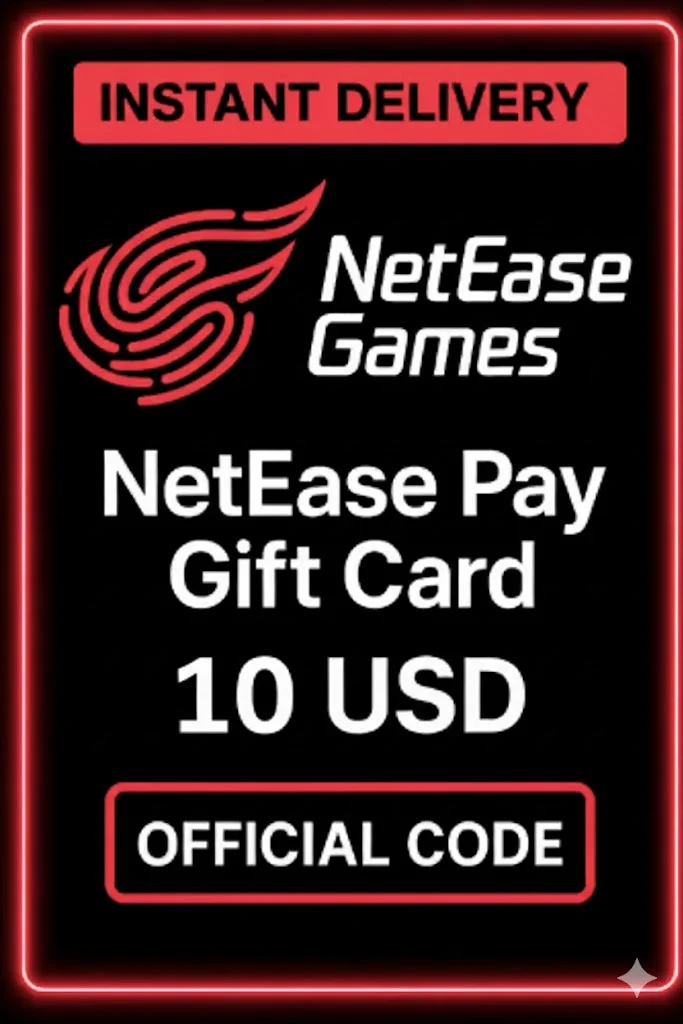 NetEase Pay Gift Card - 10$ USD