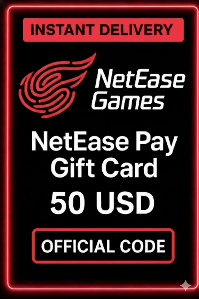 NetEase Pay Gift Card - 50$ USD