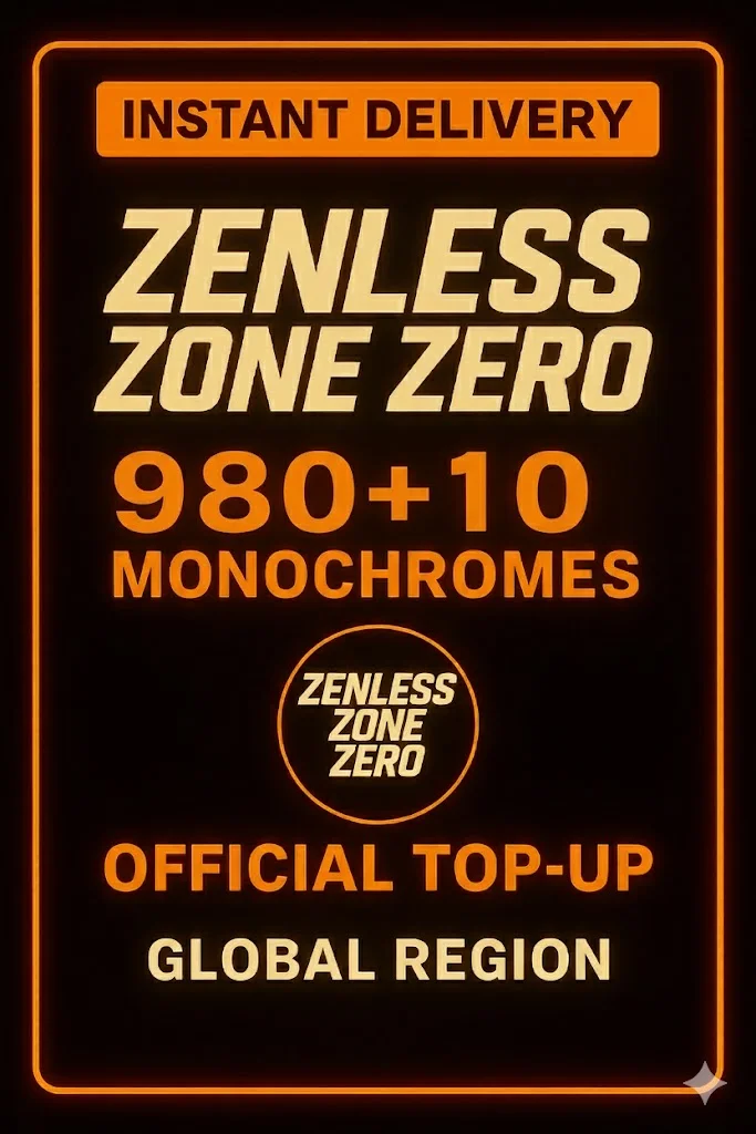 Zenless Zone Zero - 980 + 110 Monochromes (Top-Up)