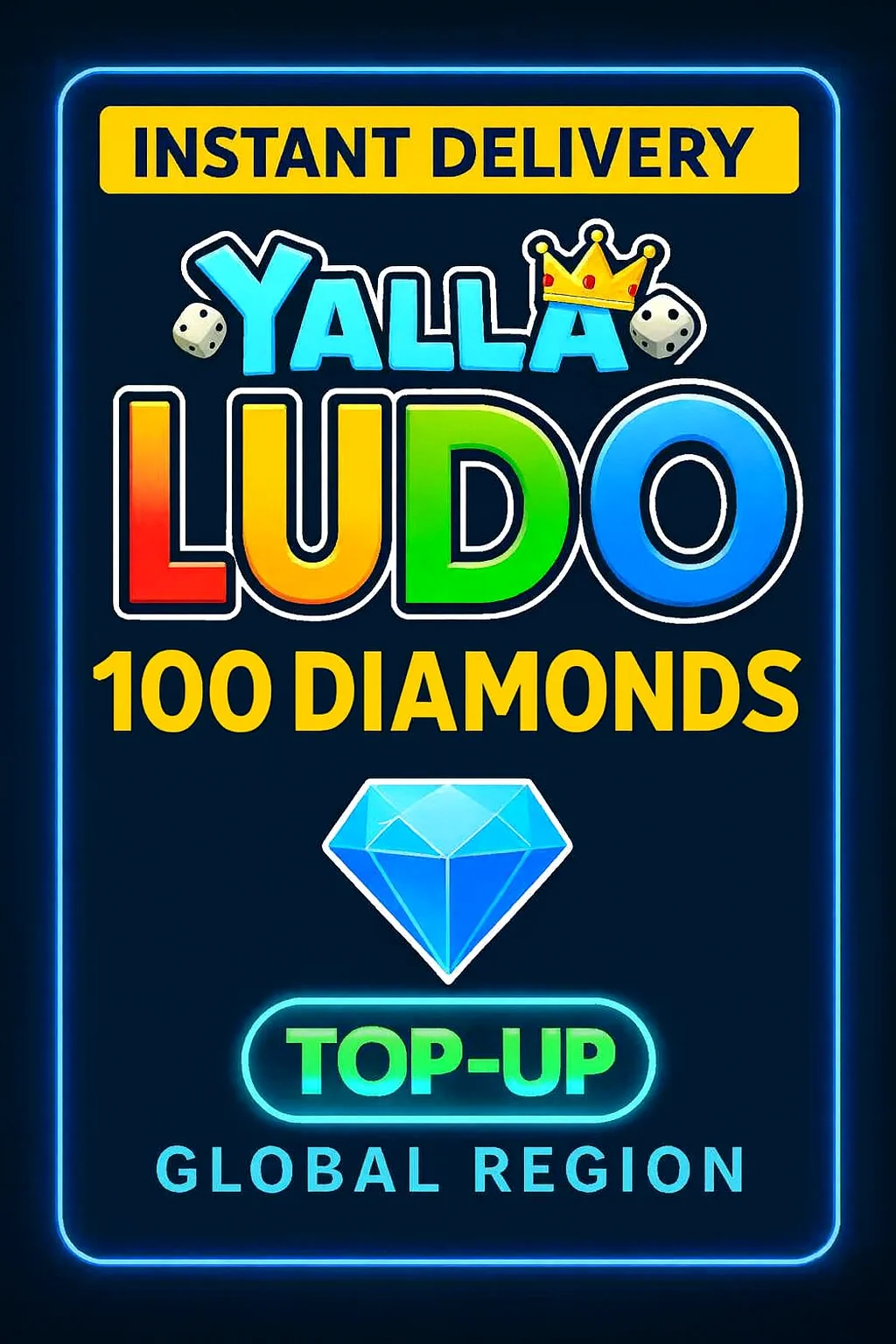 Yalla Ludo - 100 Diamonds