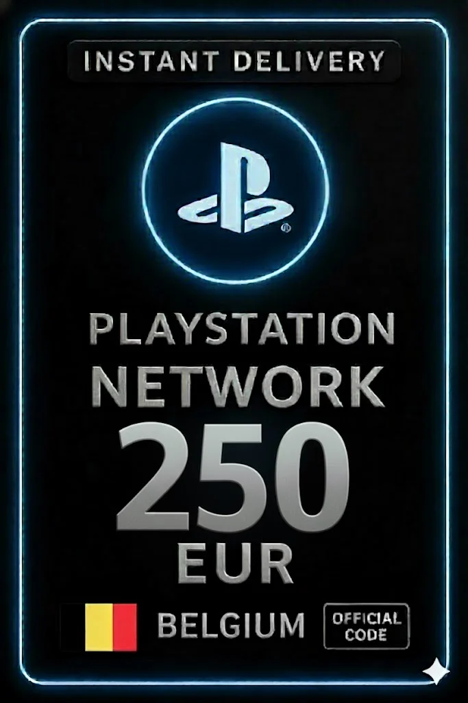 بلايستيشن Gift Card Belgium - 250€ (BE) · PlayStation