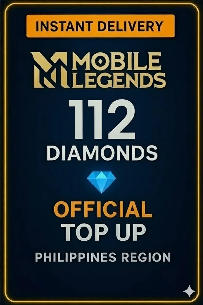 موبايل ليجندز - 112 Diamonds Top-Up [Philippines] · Mobile Legends