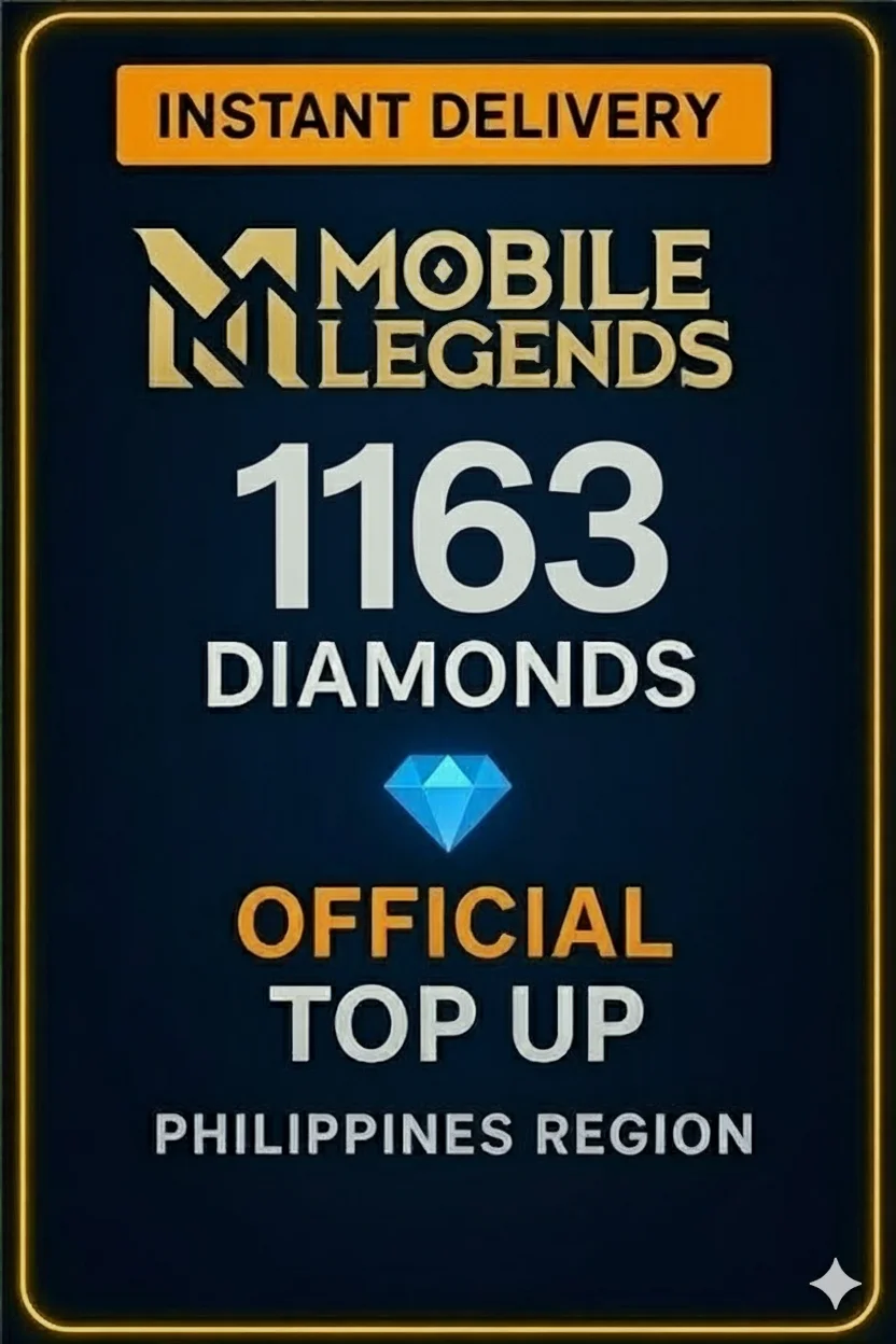 موبايل ليجندز - 1163 Diamonds Top-Up [Philippines] · Mobile Legends