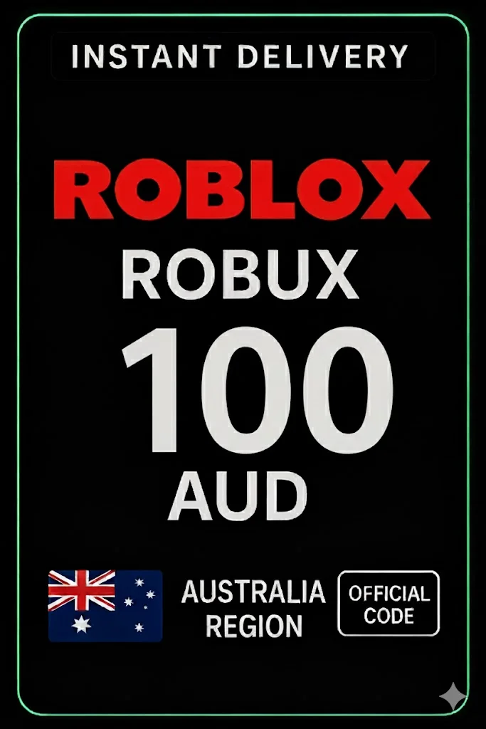 Roblox 100 AUD Game Card