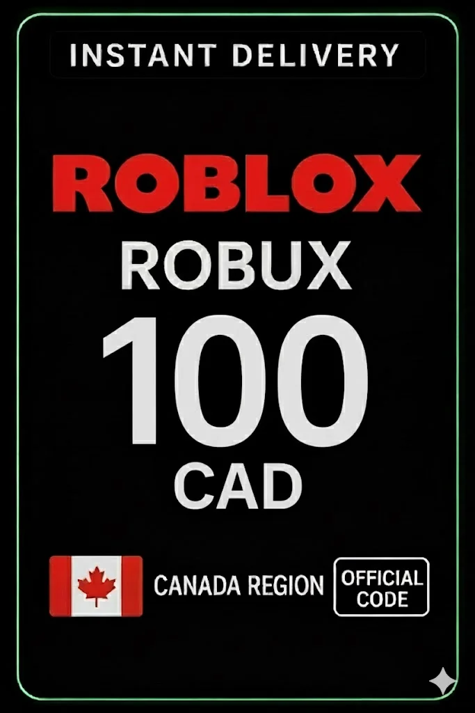 روبلوكس 100 CAD Game Card · Roblox