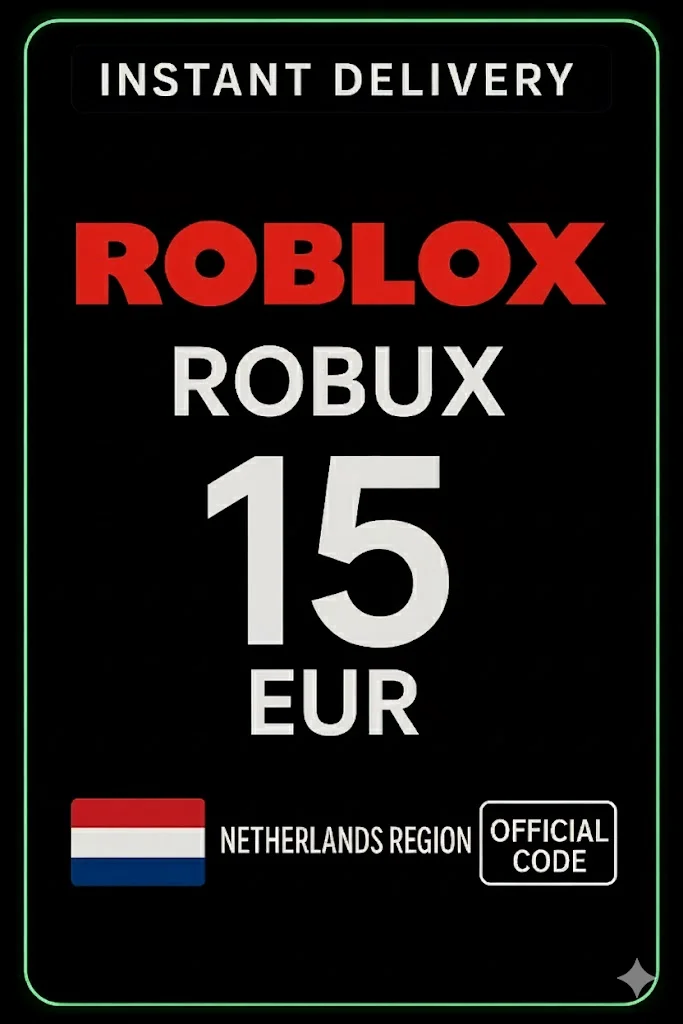 Roblox 15 EUR Game Card (NL)