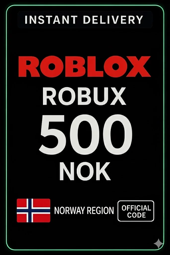 روبلوكس 500 NOK Game Card · Roblox