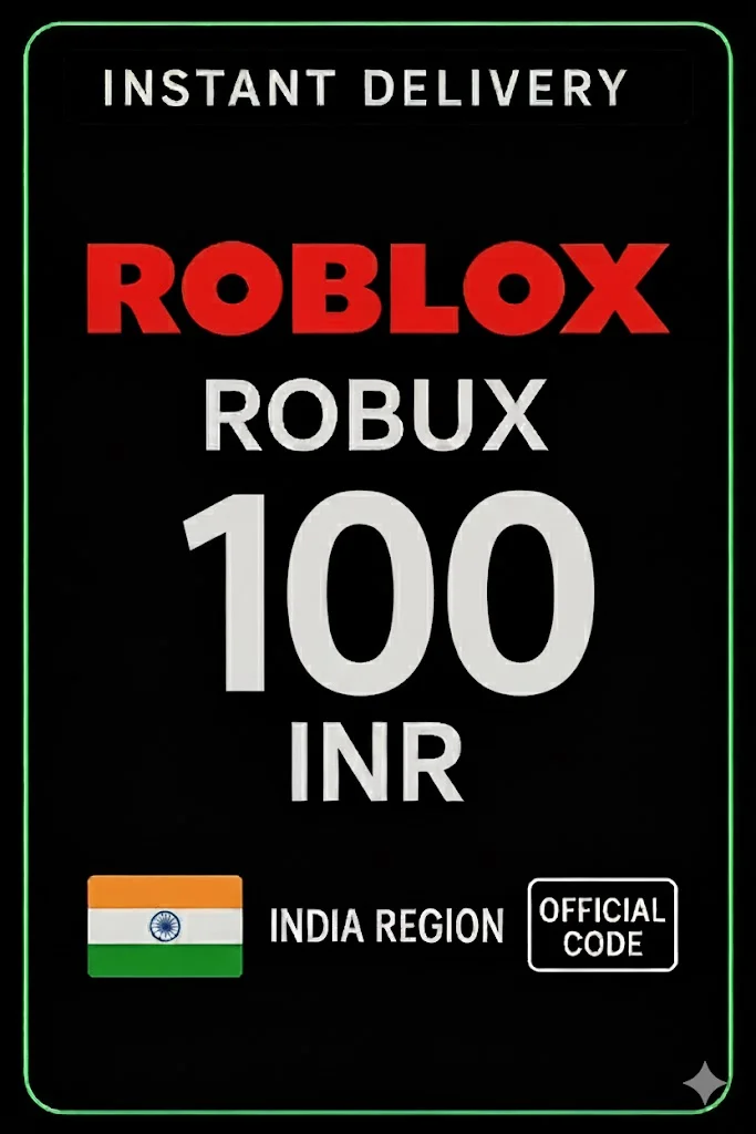 ڕۆبلۆکس 100 INR Game Card · Roblox