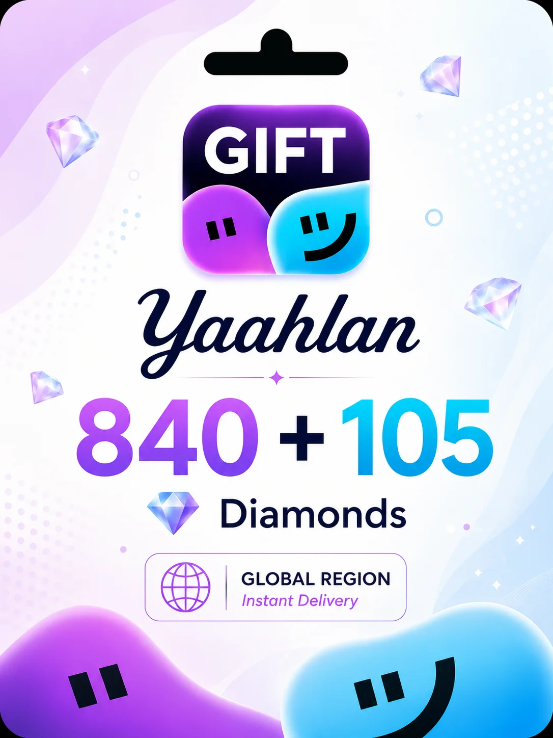 Yaahlan 840 +105 Diamonds (عالمي) · Global