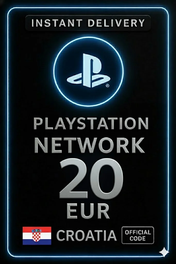 PSN Card Croatia - 20 EU · PSN