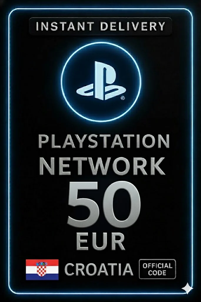 PSN Card Croatia - 50 EU · PSN